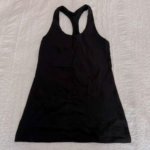 Lululemon black racerback tank